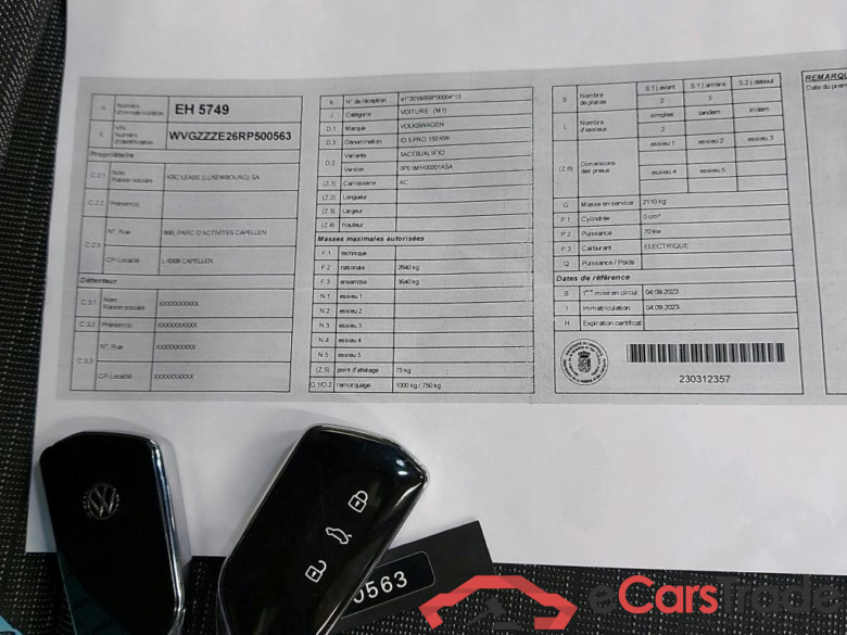 VOLKSWAGEN - VW  ID.5 82Kwh Pro Performance 204PK Pack Comfort & Assistance   * ELECTRIC * #4