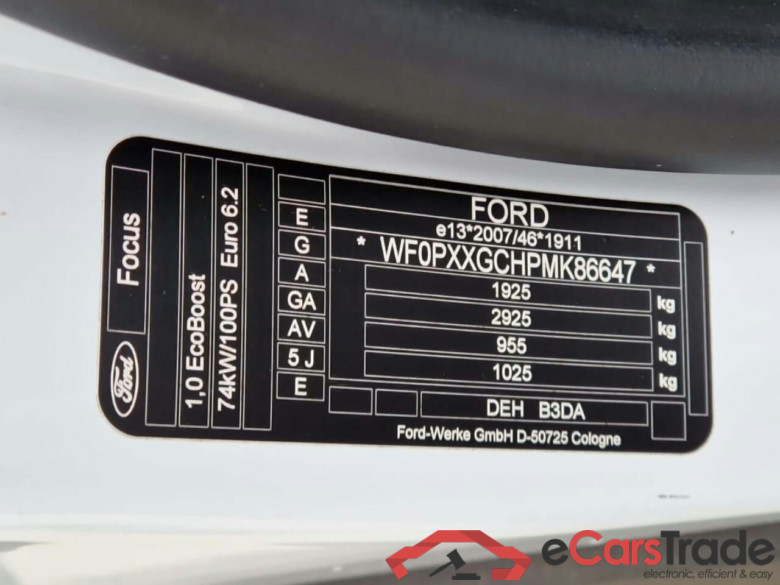 FORD Focus Wagon 1.0 EcoB. Tr Ed. bns #4