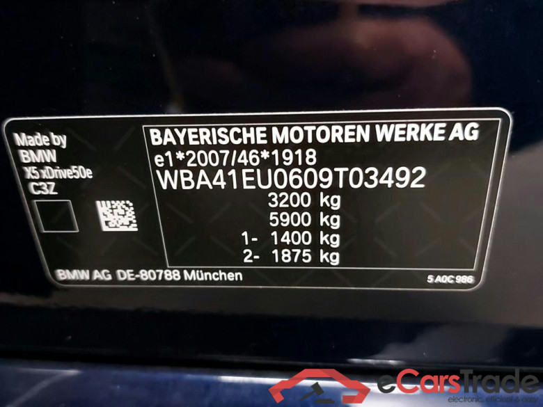 BMW - BMW X5 xDrive50e 489PK M Sport With Climatic & Nav & Heated Sport Seats & Active Cruise & Park Sensors Fr&R & Pano   * HYBRID *  ***   ONLY PART 1 REGISTRATIOIN AVAILABLE - NUR TEIL I FAHRZEUGBRIEF  ! *** #6
